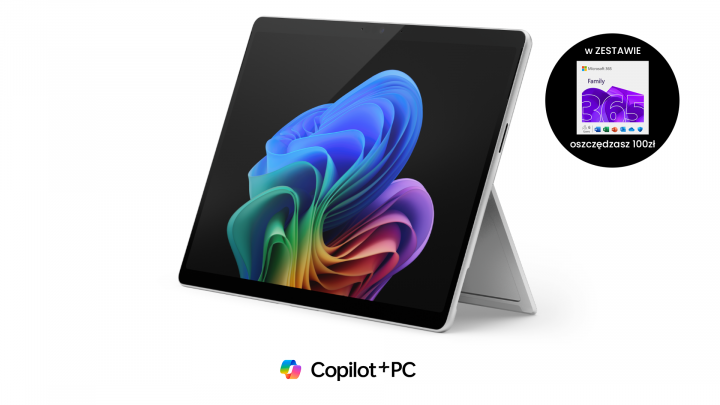 Microsoft Surface Pro 11 Touch 13 platynowy Copilot 365 Family