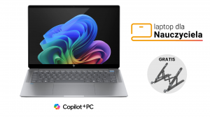 Laptop dla Nauczyciela HP OmniBook Ultra 14-fd0002nn B4MB1EA Ryzen AI 9 365 14" Touch 2,2K 32GB 1000SSD W11