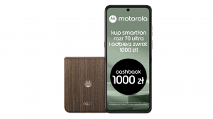 Smartfon Motorola razr 70 Ultra PBB20014PL Snapdragon 8 Elite 7" 165Hz 16GB 512GB 5G DS And16 drewniany