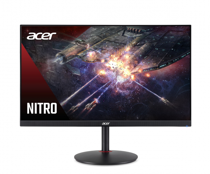 Monitor Acer Nitro XV280Kbmiiprx czarny - widok frontu