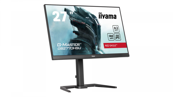 Monitor IIYAMA G-Master GB2770HSU-B6 - widok frontu 5