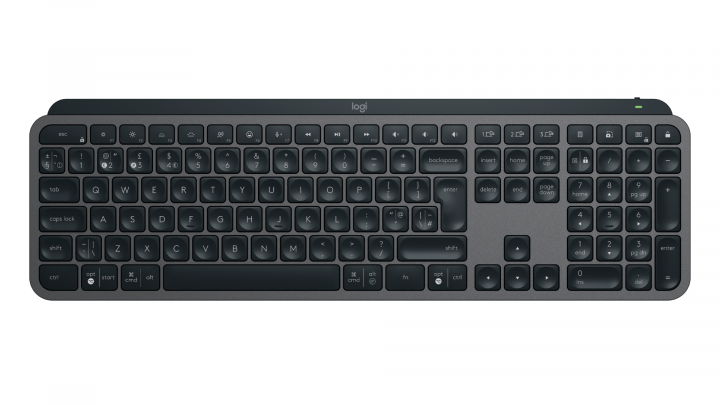 Klawiatura bezprzewodowa Logitech MX Keys S grafitowa - 920-011588