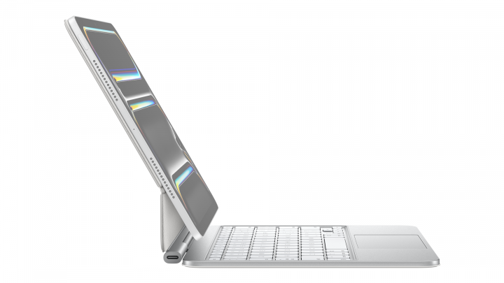 Klawiatura Apple Magic Keyboard do iPada Pro 11" (M4) biała MWR03Z/A 4