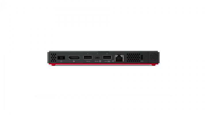 Komputer Lenovo ThinkCentre M75n Nano - widok z tylu