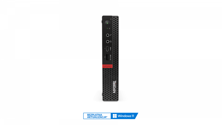 Komputer Lenovo ThinkCentre M720 Tiny - widok frontu2