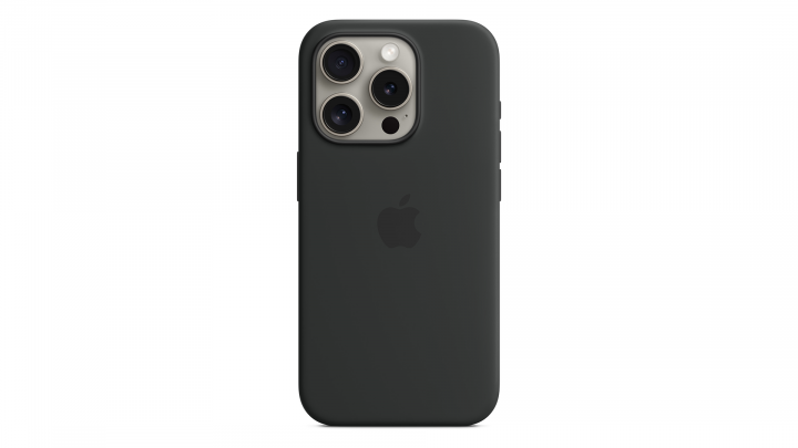 Etui Apple iPhone 15 Pro Silicone Case with MagSafe Black MT1A3ZM/A