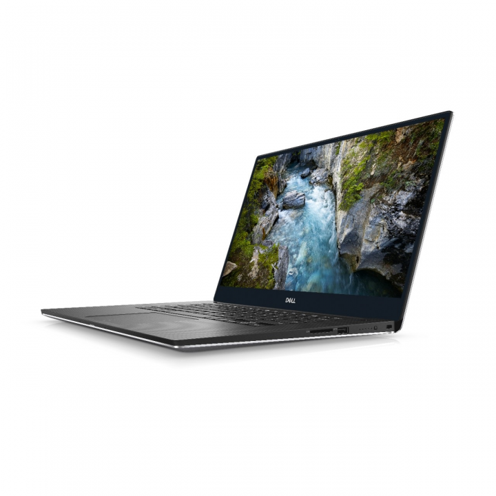 Mobilna stacja robocza Dell Precision 5540 platynowy - widok frontu prawej strony