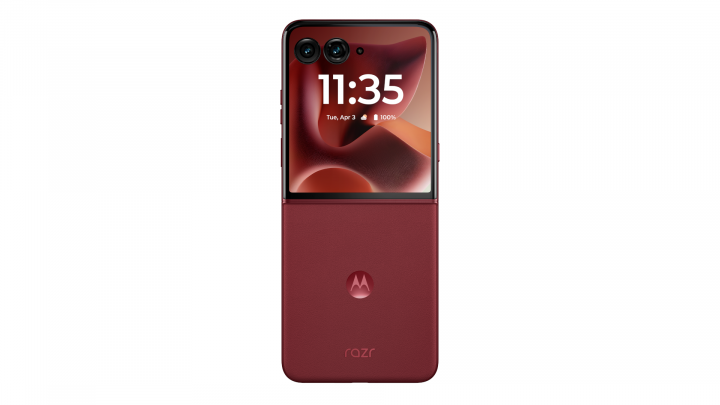 Smartfon Motorola razr 60 Ultra czerwony 3
