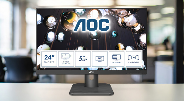 Monitor AOC 24E1Q Monitor 23.8