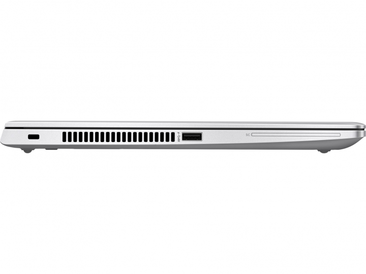 Laptop HP EliteBook 735 G6 srebrny - widok lewej strony