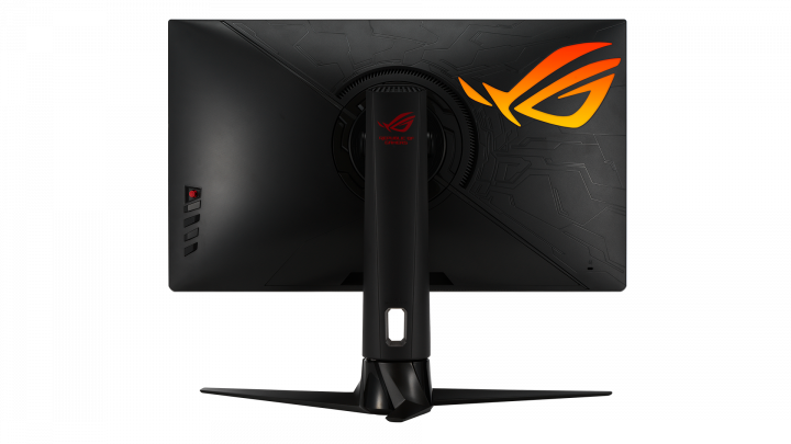 Monitor Asus ROG Strix XG27AQM - widok z tyłu