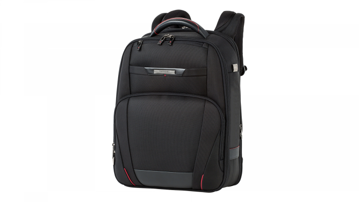 Plecak do laptopa Samsonite Pro-Dlx 5 156 CG7-09-008 czarny - przód front lewy
