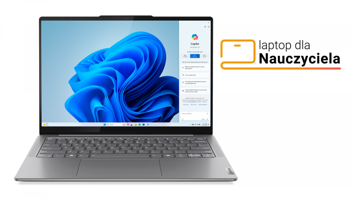 Laptop Lenovo Yoga Slim 7 14IMH9 OLED W11H (BK keyb) Luna Grey BON 2