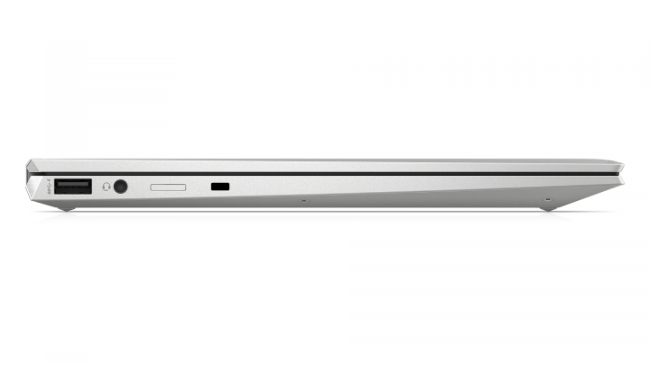 Laptop HP EliteBook x360 1040 G7 srebrny widok lewej strony