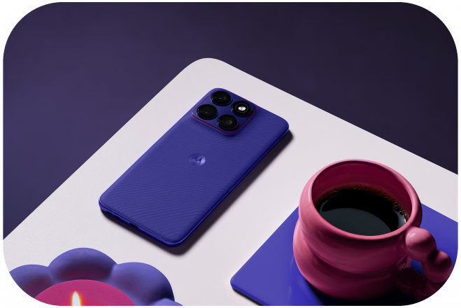 Smartfon Motorola edge 70 Fusion 5200 mAh fioletowy 8