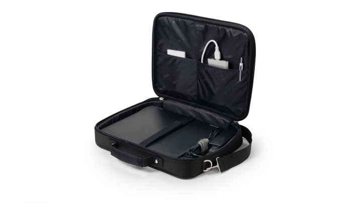 Torba do laptopa DICOTA Multi BASE 141 D31323 czarna - otwarty1