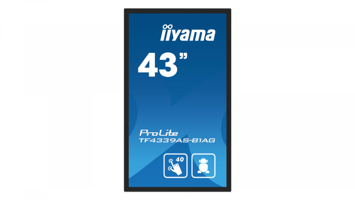Monitor interaktywny iiyama TF4339AS-B1AG 42,5" 4K UHD IPS Touch Android 11 2