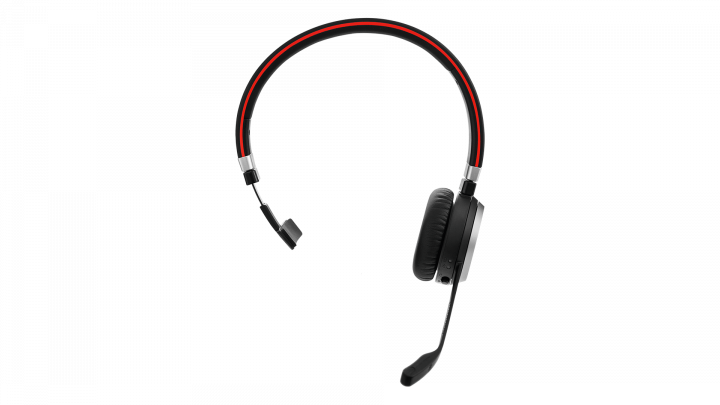 Słuchawki bezprzewodowe Jabra Evolve 65 Mono Stand Black - widok frontu