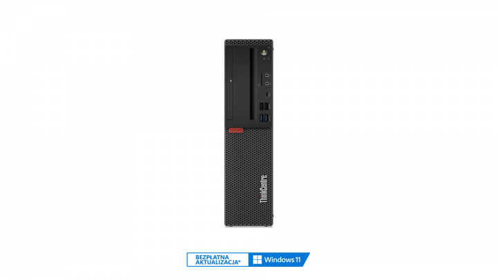 Komputer Lenovo ThinkCentre M720 SFF W10P - widok frontu