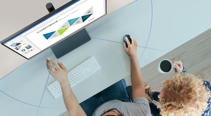 Monitor Samsung LS27F430UAUXEN pole widzenia