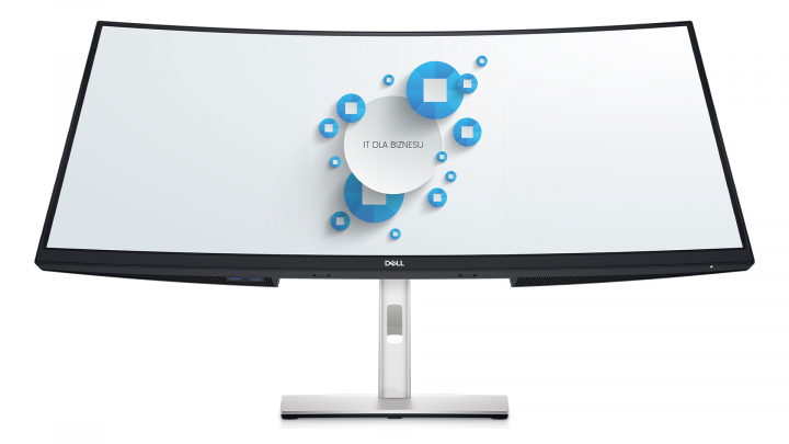 Monitor Dell Curved P3421W czarny-przód2