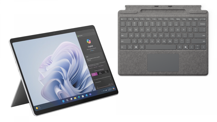 Microsoft Surface Pro 10 Platynowy + Etui z klawiaturą 8XB-00207