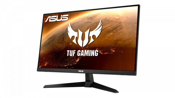 Monitor Asus TUF Gaming VG277Q1A - widok frontu prawej strony