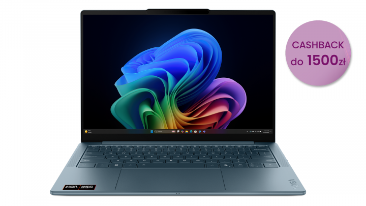 Laptop Lenovo Yoga Slim 7 14AKP10 W11H (BK keyb) Tidal Teal Cashback 2