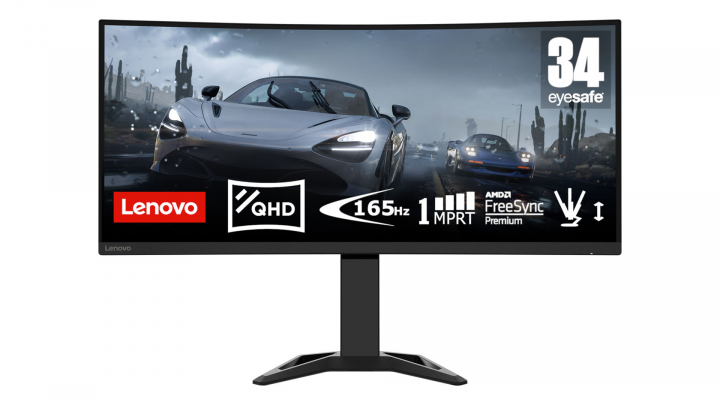 Monitor Lenovo G34w-30 Curved 34" UWQHD VA 165Hz 0,5ms 1500R