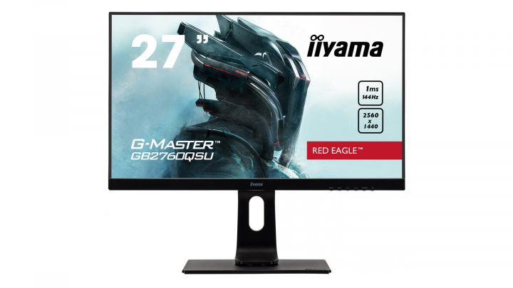 Monitor IIYAMA G-Master GB2760QSU-B1 - widok frontu