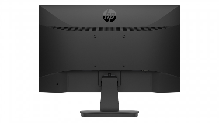 Monitor HP P22v G4 czarny - widok z tyłu