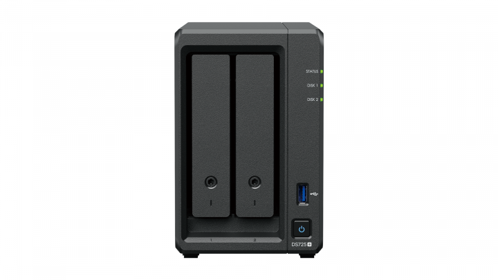 Serwer NAS Synology DS725+ + 2x Dysk HDD 3