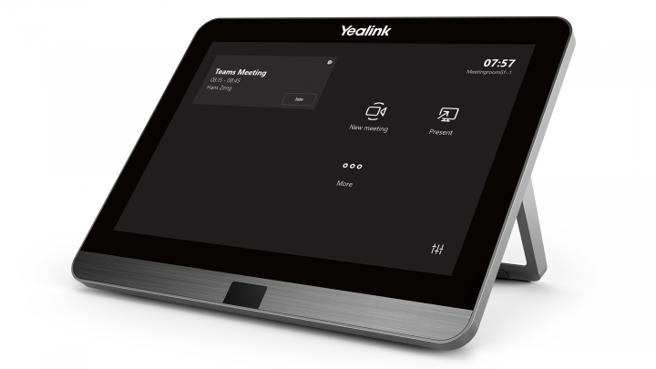 Tablet sterujący Yealink MTouch II - widok frontu prawej strony