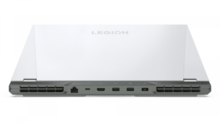 Legion 5 Pro 16ARH7H white - widok portów