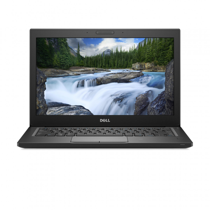 Laptop Dell Latitude 7290 czarny - widok frontu