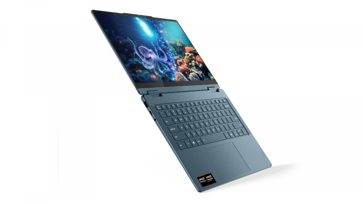 Laptop 2w1 Lenovo Yoga 7 14AKP10 W11H Tidal Teal + Etui i rysik w zestawie 4