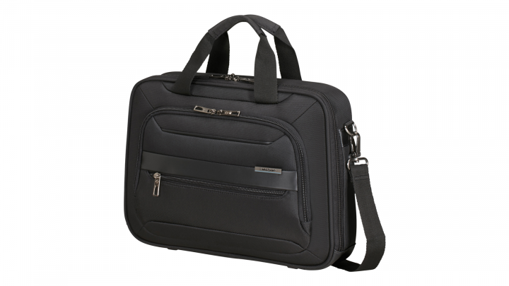 Torba do laptopa Samsonite Vectura Evo 14 CS3-09-005 czarna - przód front prawy