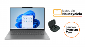 Laptop dla Nauczyciela Lenovo Yoga Slim 7i Aura Edition 83HM002SPB Ultra 7 256V Touch 15,3" 2.8K 120Hz 16GB 512SSD ARC iGPU W11