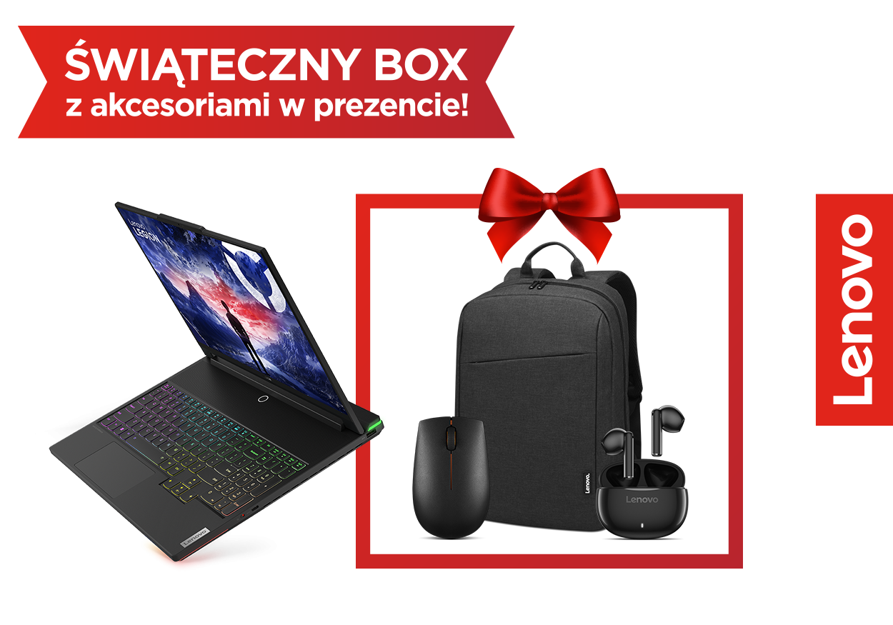 Świąteczny box - Kup laptop Lenovo objęty promocją i odbierz zestaw akcesoriów. 2