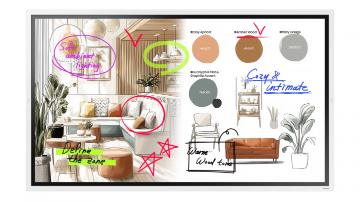 Interaktywny flipchart Samsung Flip 65 WMFX LH65WMFWBGCXEN