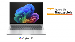 Laptop dla Nauczyciela HP EliteBook X Flip G1i 14 B9ZX5ET Ultra 7 258V Touch 14" 2.5K 120Hz 32GB 1000SSD 5G W11Pro