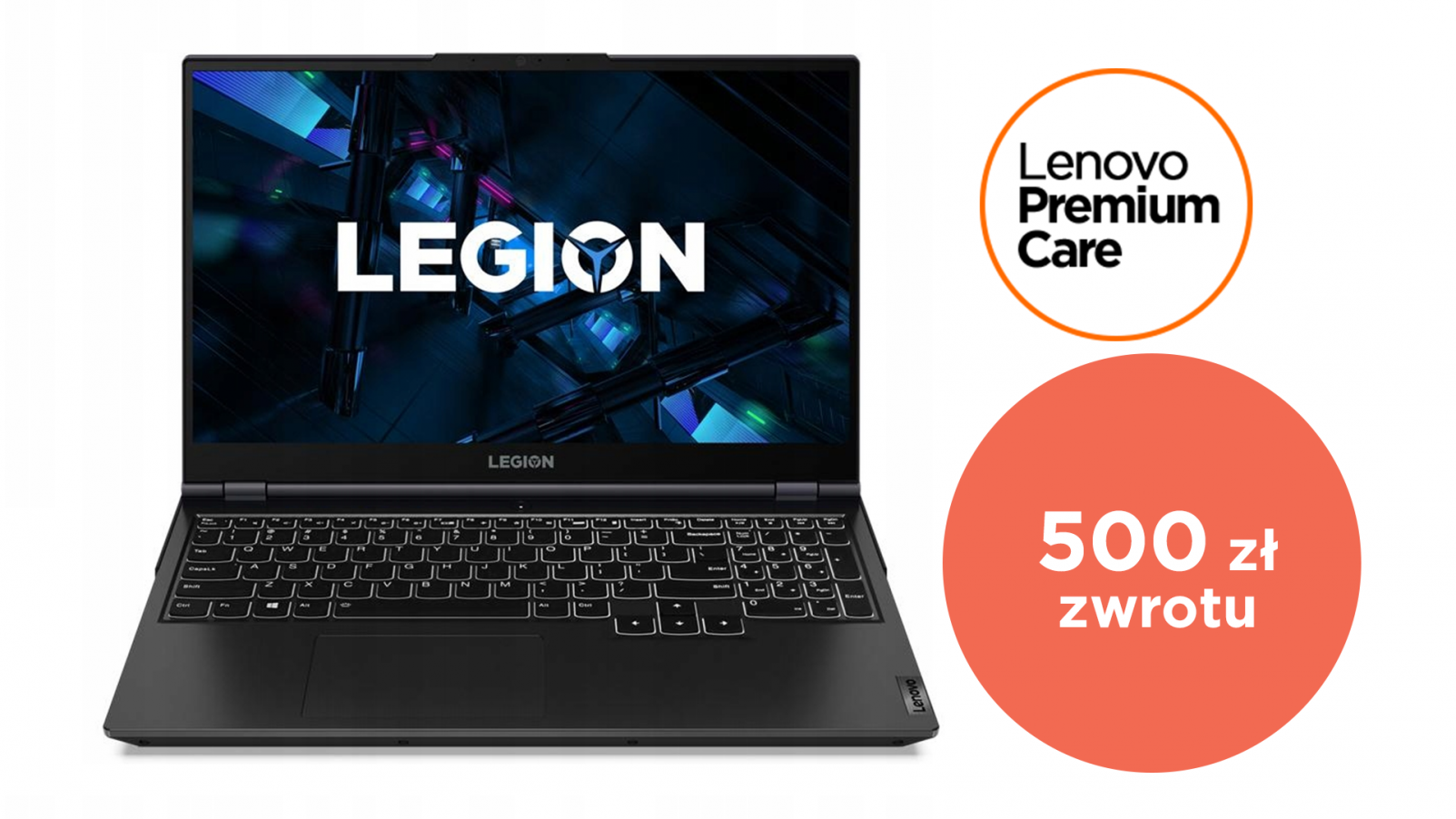 Laptop Lenovo Legion 5 15ITH6 82JK00CWPB i5-11400H 15,6