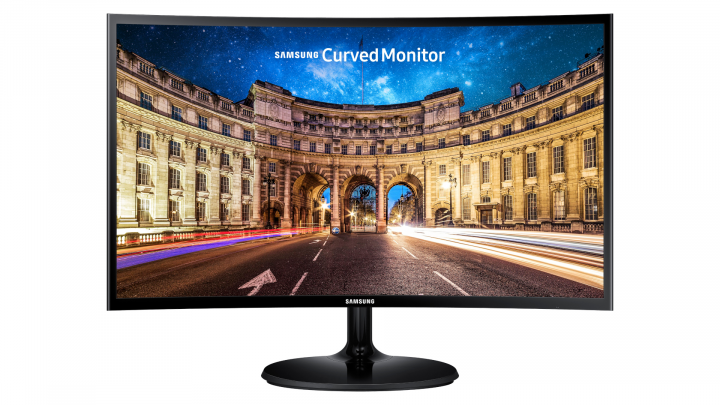 Monitor Samsung LC24F390FHRXEN - widok frontu