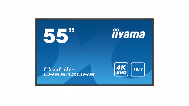 Monitor IIYAMA ProLite LH5542UHS-B3 - widok frontu