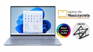 Laptop dla Nauczyciela ASUS Vivobook S 16 OLED S5606CA-RI043W Ultra 5 225H 16" 3K 120Hz 0,2ms 32GB 512SSD W11