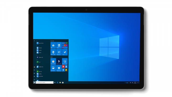 Microsoft Surface GO 3 W10P platynowy-przód