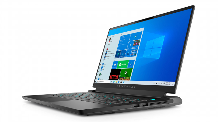 Laptop Dell Alienware M15 R5 W10H-przód lewa strona