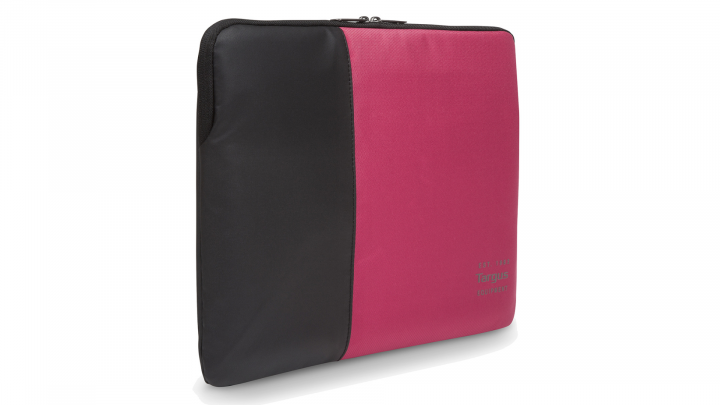Etui do laptopa Targus Pulse 14 TSS94813EU czarno-czerwone - przód lewa strona