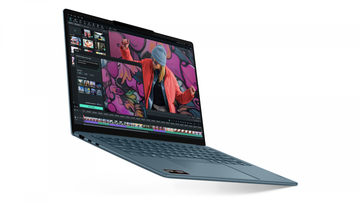 Laptop Lenovo Yoga Slim 7 14AKP10 W11H (BK keyb) Tidal Teal 4