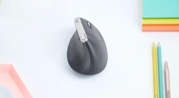 Logitech MX Vertical for Business ergonomiczna czarna 3